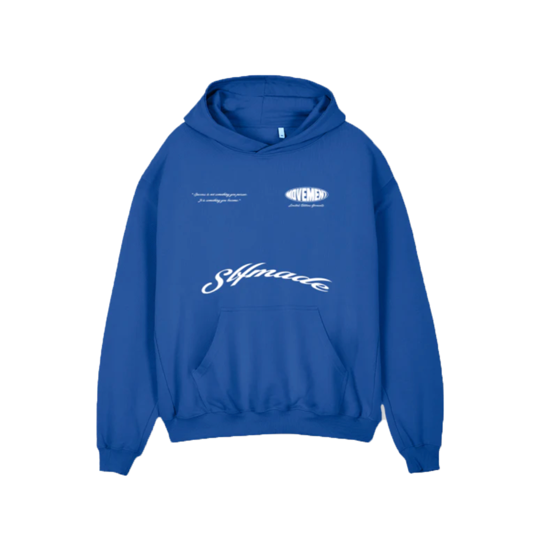 Cobalt blue store hoodie